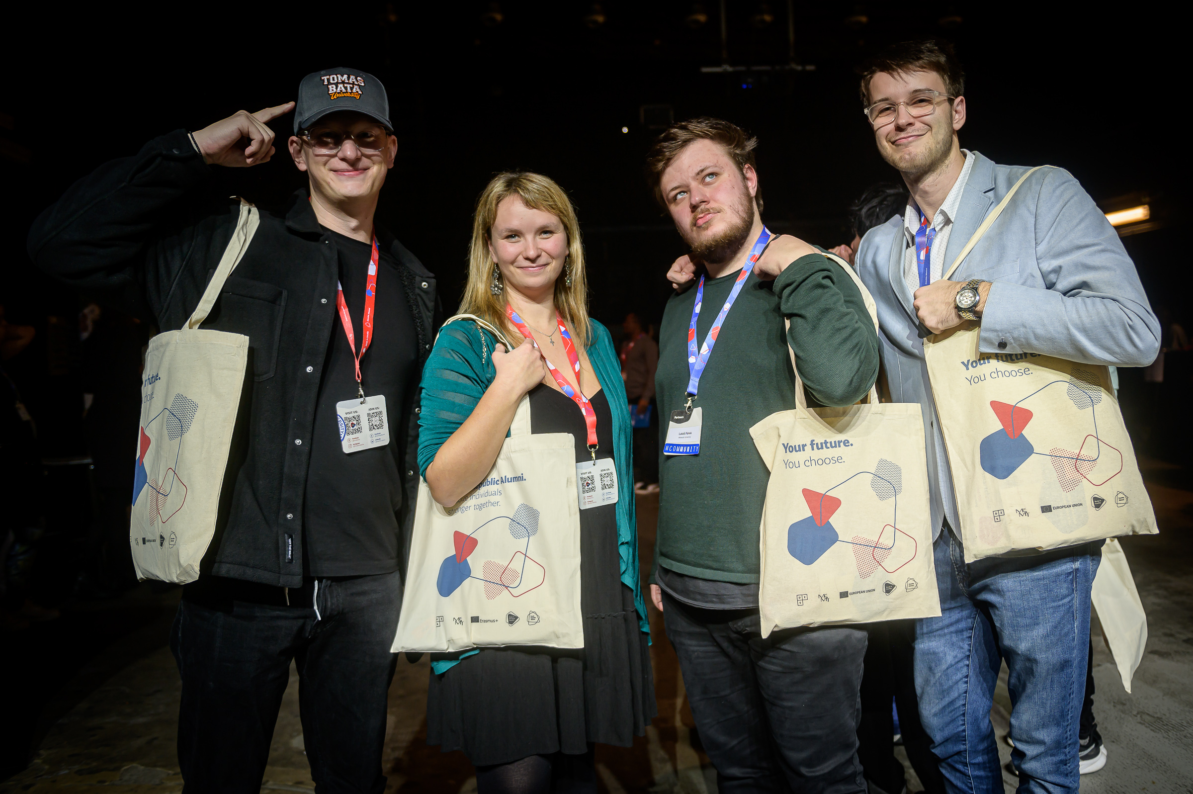 Účastníci International Student Alumni meetupu v Brně 2024