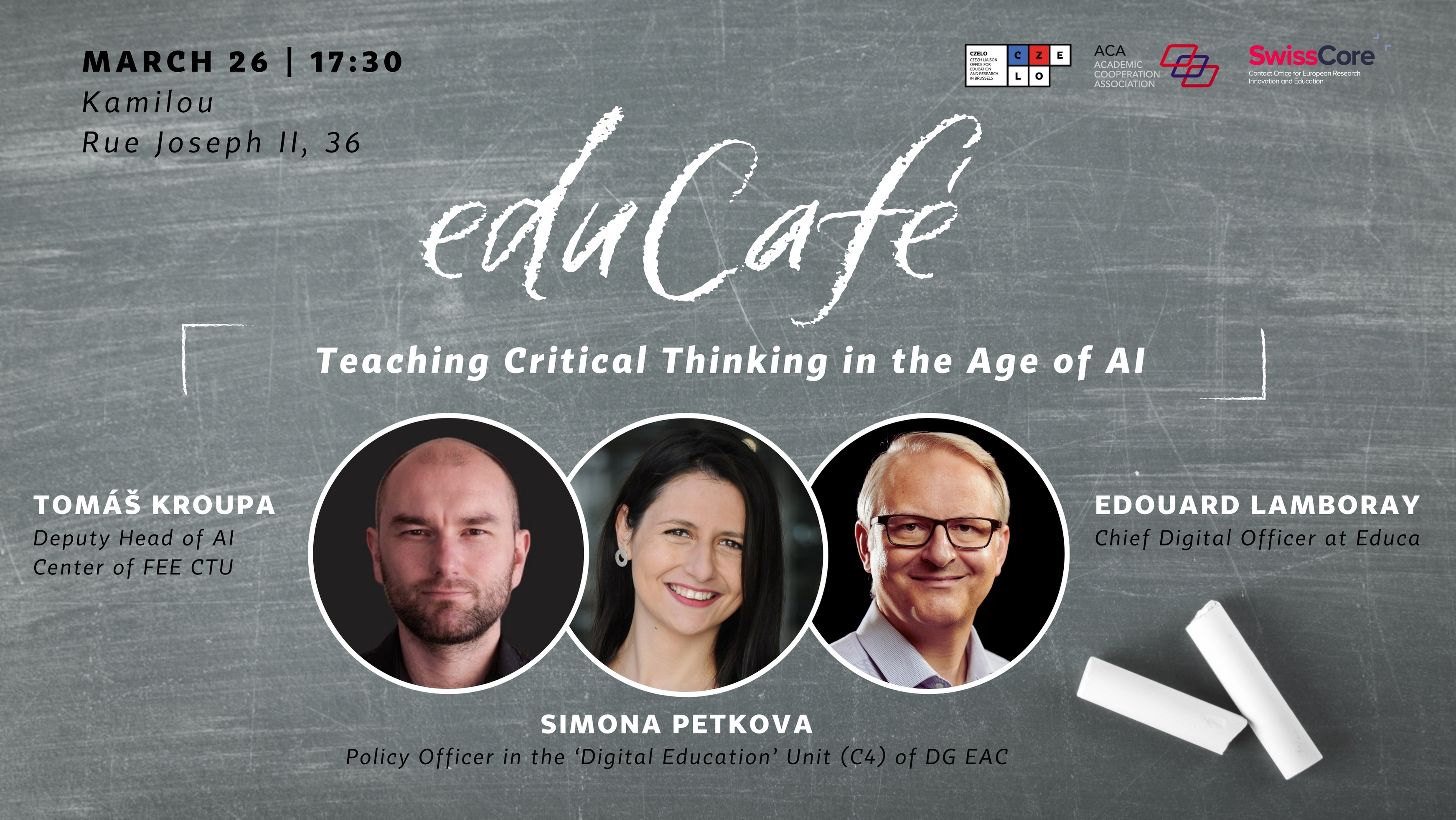EduCafé AI pozvánka