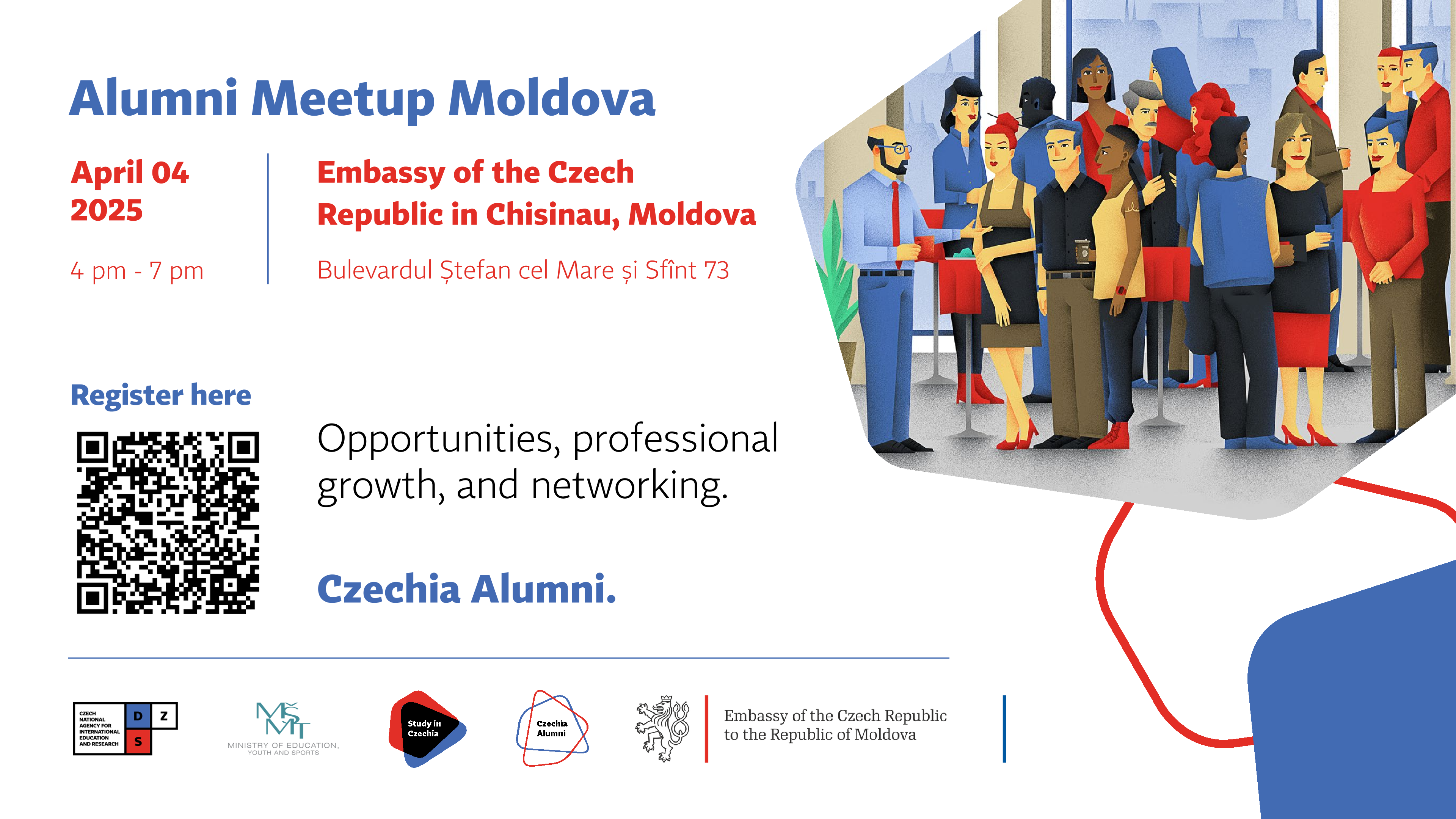 Pozvánka na Alumni Meetup Moldova 2025