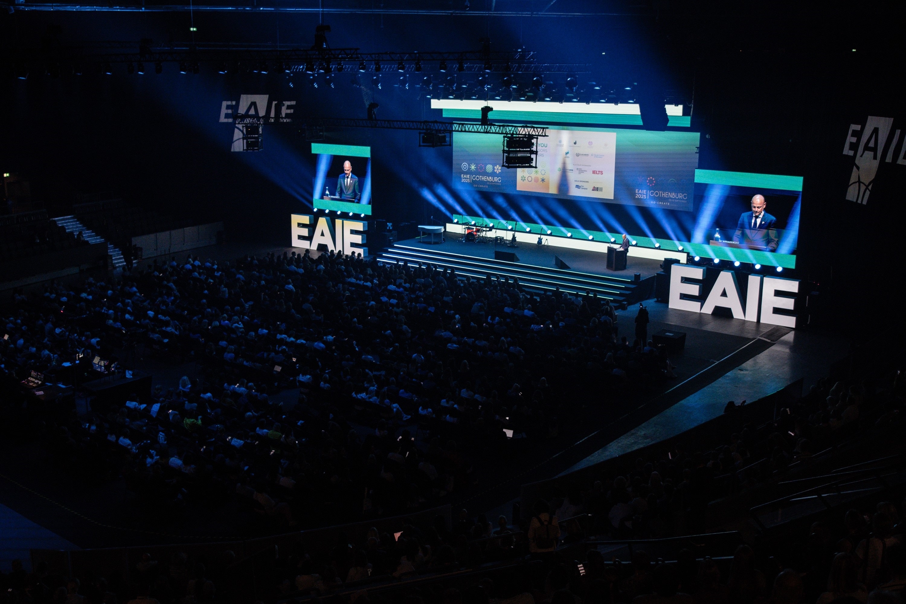 Slavnostní zahájení EAIE 2025. Foto: Dominik Patzner/DZS