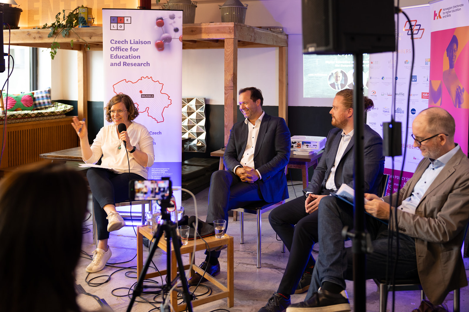 educafé speakeři spolu