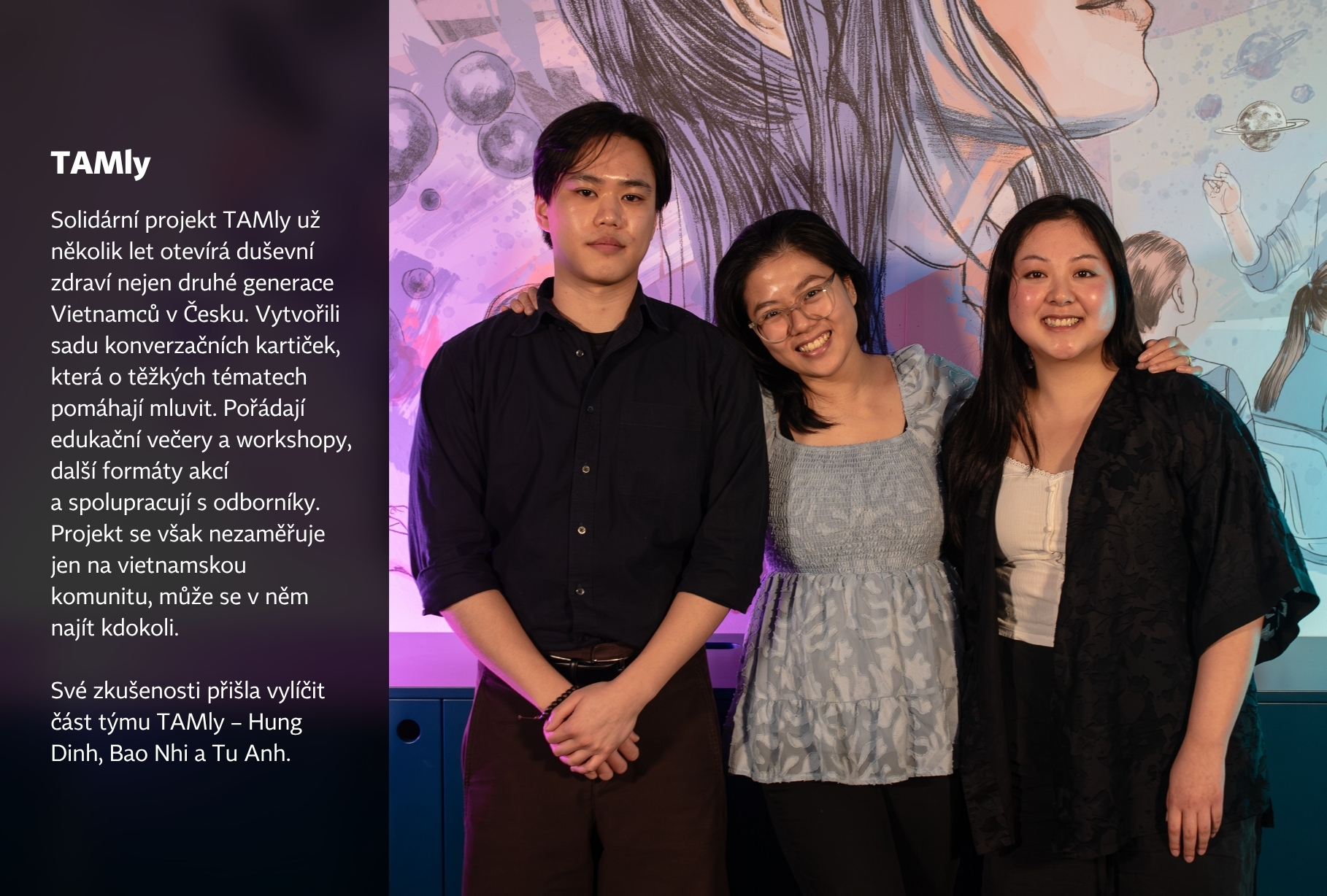 Představení solidárního projektu TAMly