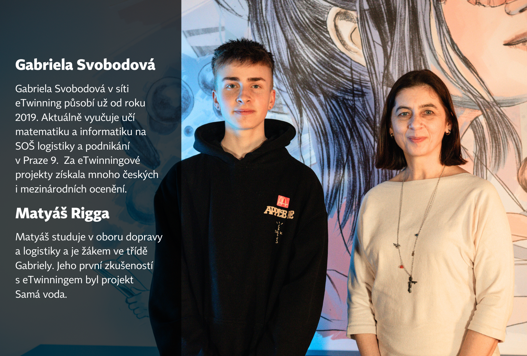 Hosté podcastu – Gabriela Svobodová a Matyáš Rigga