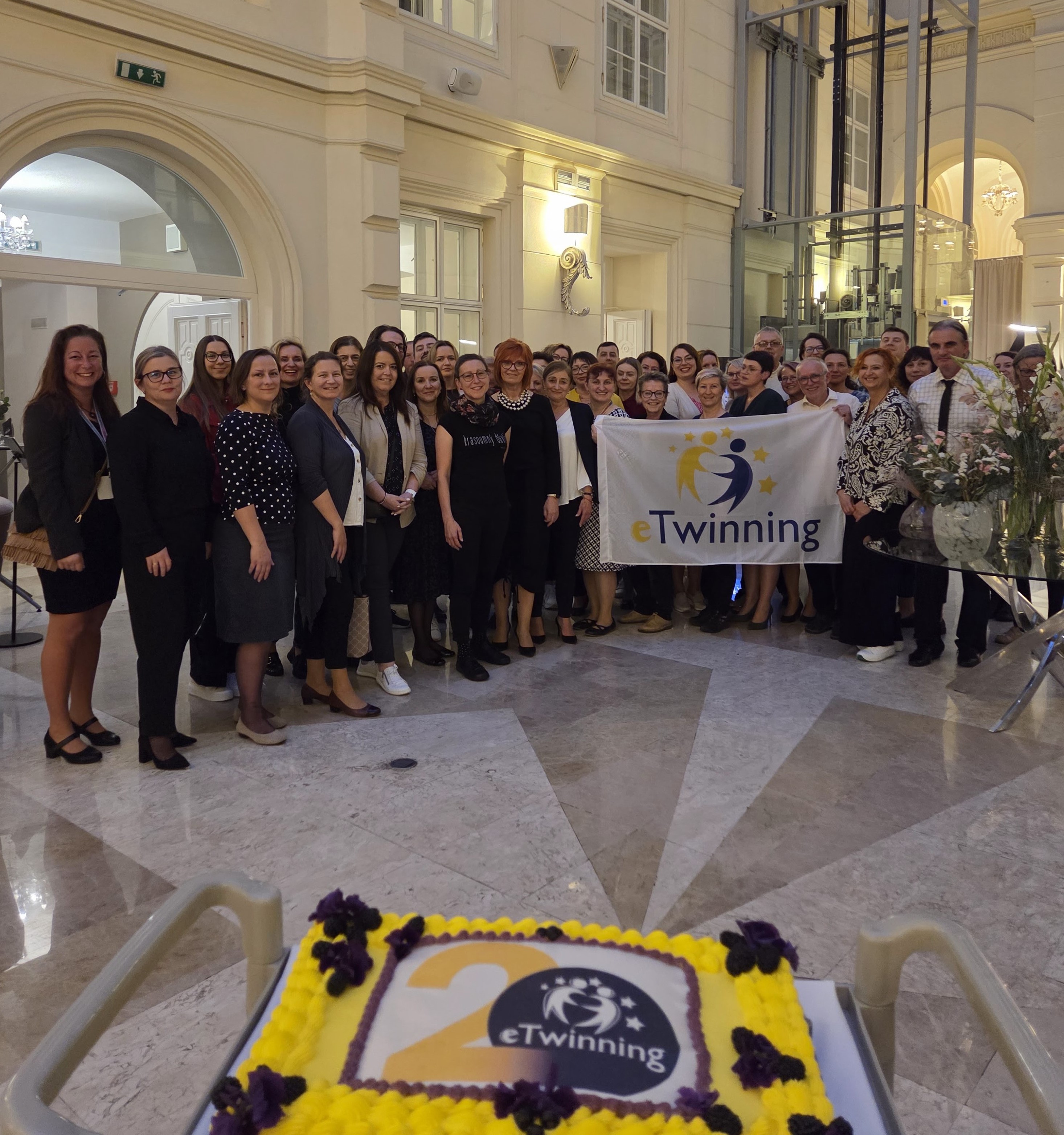 oslava, etwinning, dort, 20 let