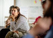 Účastníci během živé knihovny