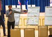 Debata během praktického workshopu