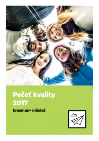 Pečeť kvality 2017 Erasmus+ mládež obalka
