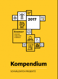 Kompendium schválených projektů Erasmus+ odborné vzdělávání a příprava 2017 (obálka)