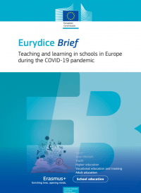 Obrázek studie Eurydice Brief: Teaching and learning in schools in Europe during the COVID-19 pandemic