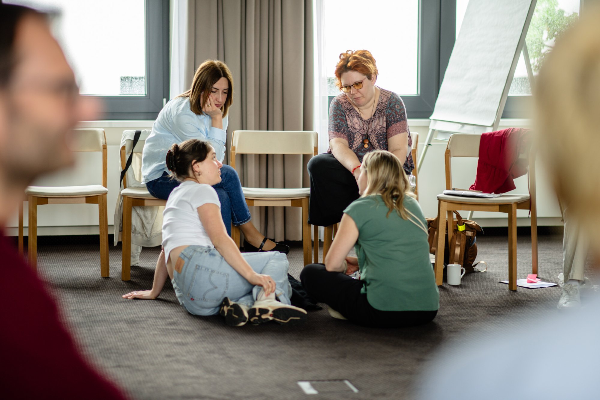 Spolupráce účastníků na setkání