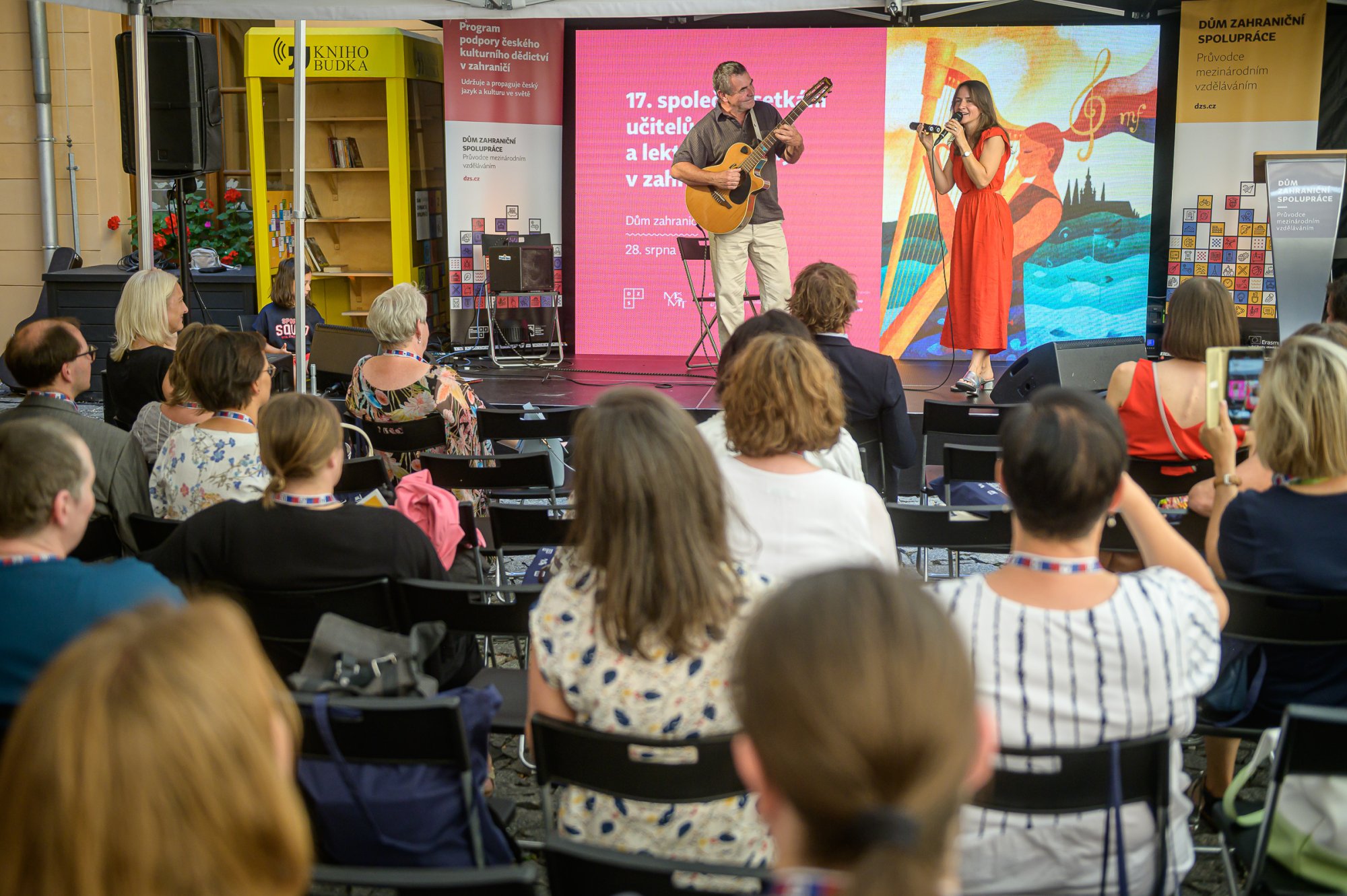 Letní setkání, které pořádáme v rámci Programu podpory českého kulturního dědictví v zahraničí