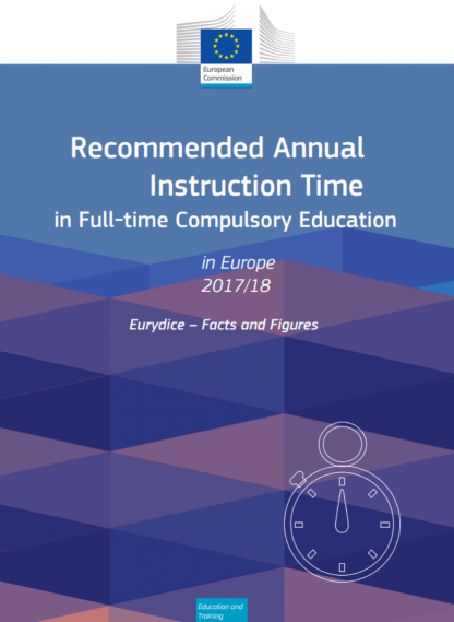 Recommended Annual Instruction Time in Full-time Compulsory Education in Europe – 2017/18