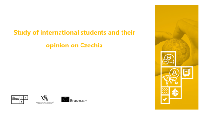 Study of international students and their opinion on Czechia