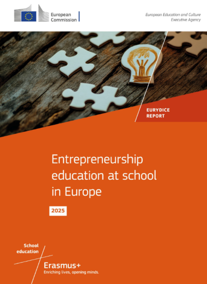 Obrázek studie Entrepreneurship education at school in Europe – 2025